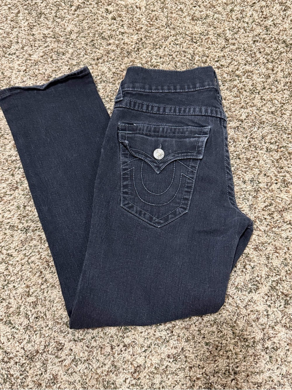 True Religion Men's Straight Jeans